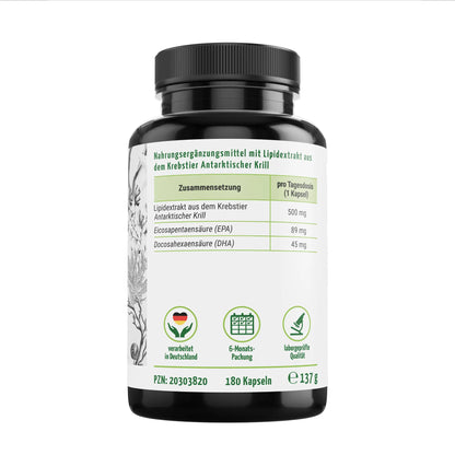 ViriSolis-Omega-3-Krilloel Zusammensetzung